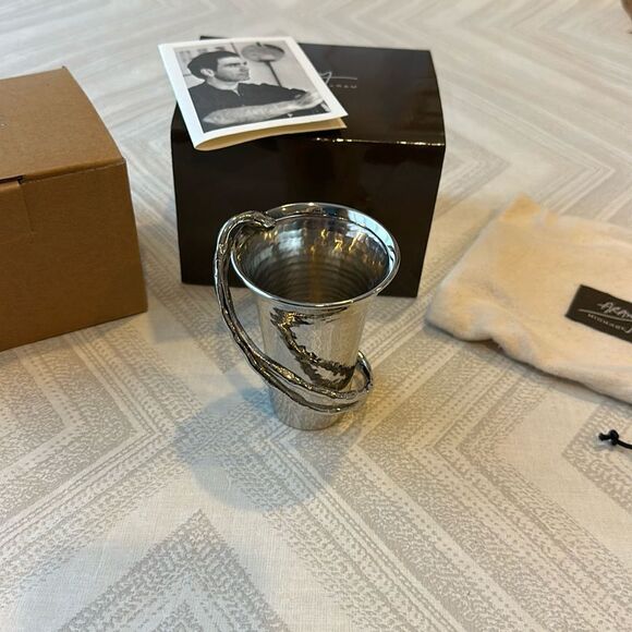 Michael Aram Silver Small Wisteria Vase - Picture 1 of 6